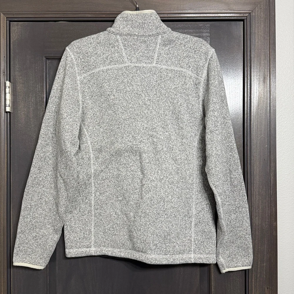 The‎ North Face men's 1/4 zip pullover grey Small